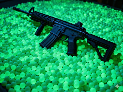 6mm Match Grade STD TRACER Airsoft BBs-2650 Rounds (Weight: 0.20g/0.25g)
